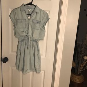 Jack by BB Dakota Chambray You Stay Dress xs